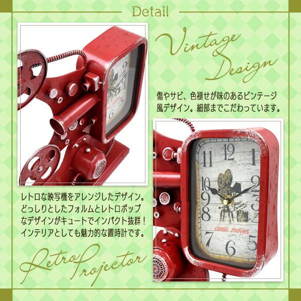 アンティーク置時計　インテリア　レトロ 楽天市場】海外発掘品！おしゃれ！置時計 ヨーロッパ