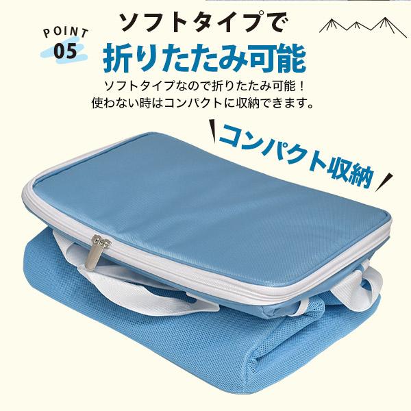 20L ソフト クーラーボックス 保冷剤2個付き 保冷バッグ 保冷ボックス