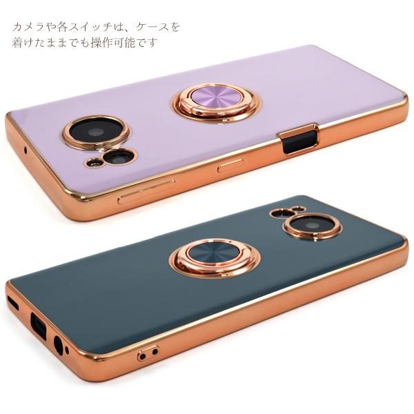 PLATA（プラタ） AQUOS sense7 plus A208SH対応 スマホリング付