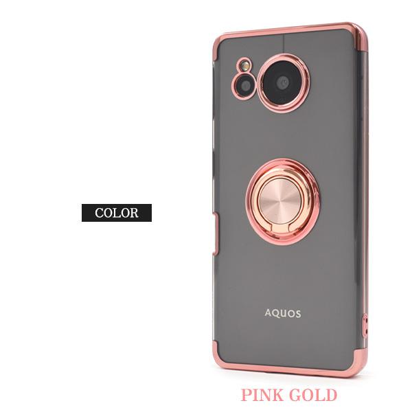 PLATA（プラタ） AQUOS sense7 plus A208SH対応 スマホリング付き