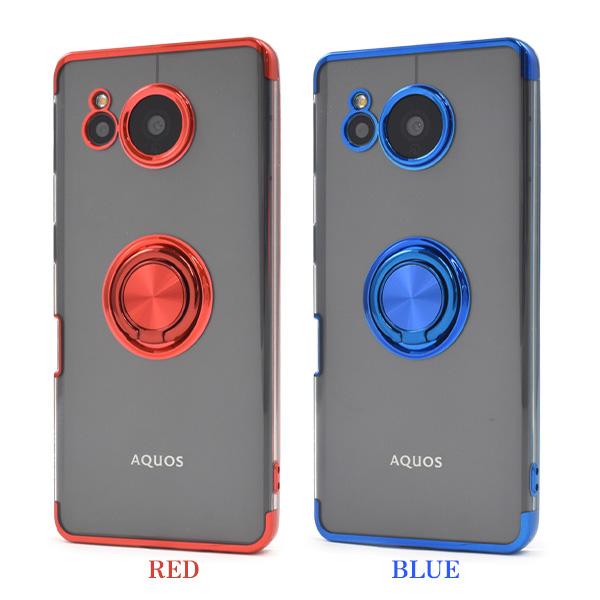 PLATA（プラタ） AQUOS sense7 plus A208SH対応 スマホリング付き