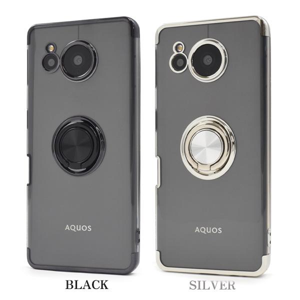 PLATA（プラタ） AQUOS sense7 plus A208SH対応 スマホリング付き