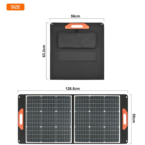 ⭐キャンプにぴったり⭐ ソーラーパネル 折り畳み 100W 太陽光 アウトドア 楽天市場】フォールディングソーラーパネル EXP-100送料無料 ソーラー