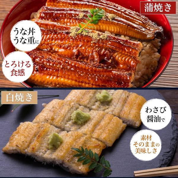 選べる 国産鰻 2尾セット 朝じめ 蒲焼き 白焼き うなぎ 200〜250g 三河一色産 組み合わせ自由 タレ付き 鰻 かば焼き 土用の丑の日 贈答品 熨斗対応可能 冷蔵便 | ブランド登録なし | 09