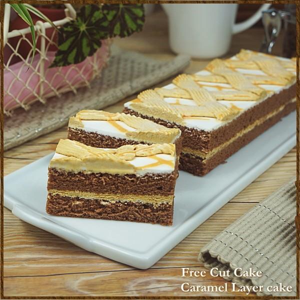 スイーツ ギフト おしゃれ フリーカットケーキ 取り寄せ キャラメルショートケーキ Ew 0074 Taberun 通販 Yahoo ショッピング