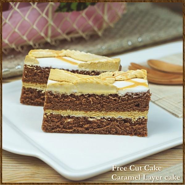 スイーツ ギフト おしゃれ フリーカットケーキ 取り寄せ キャラメルショートケーキ Ew 0074 Taberun 通販 Yahoo ショッピング