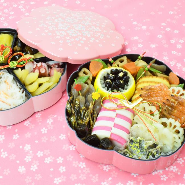 ミタニ フタ付き 中子 仕切り hatsuzakura 運動会 お花見 かわいい
