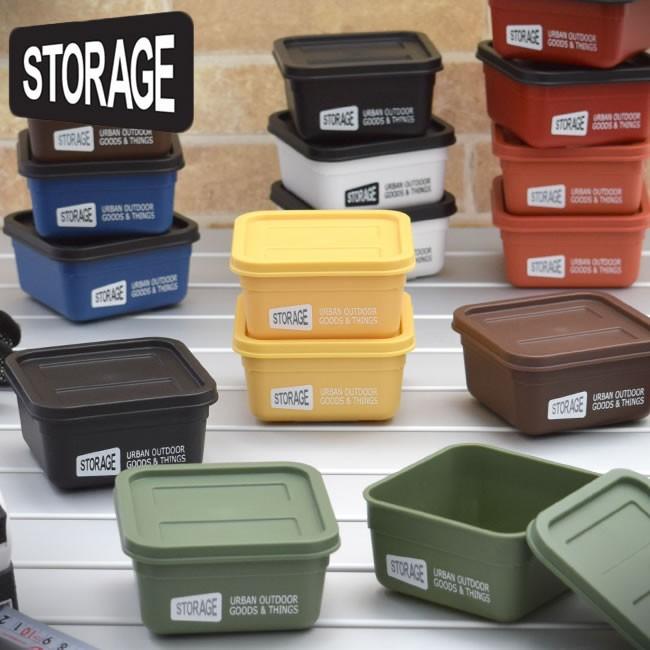 弁当箱 お弁当箱 デザートケース フードコンテナ フルーツ 男子 メンズ 日本製 1段 2段 Storage コンテナbox S 230ml 2p Bk P10 1502 タベルニー お弁当箱専門店 通販 Yahoo ショッピング