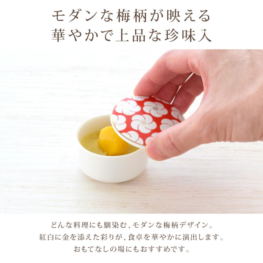 珍味入れ おかず入れ 中子 おちょこ 仕切 食器 和風 お正月 お節