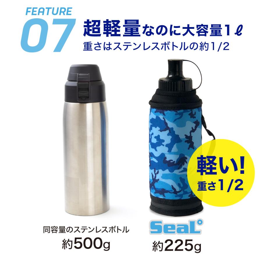 水筒 保冷 ボトル スクイズボトル 1L カバー ケース ボトルカバー 直