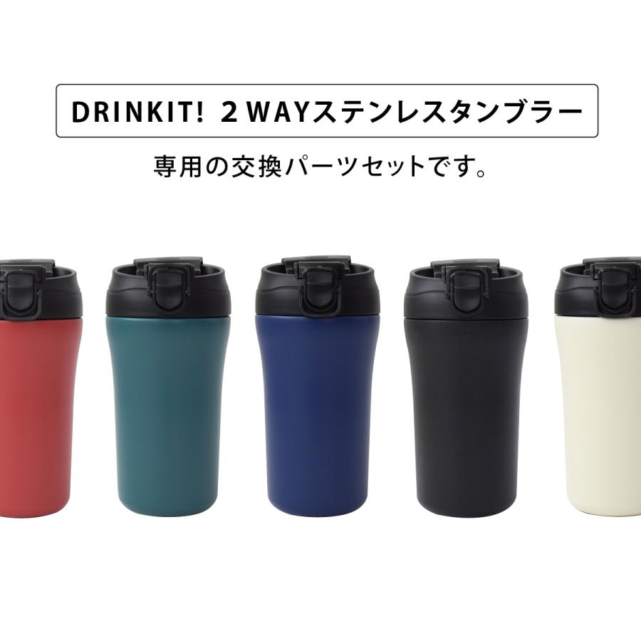 部品 交換 予備 イエロースタジオ (M便 1/3) (DRINKIT! 2Way