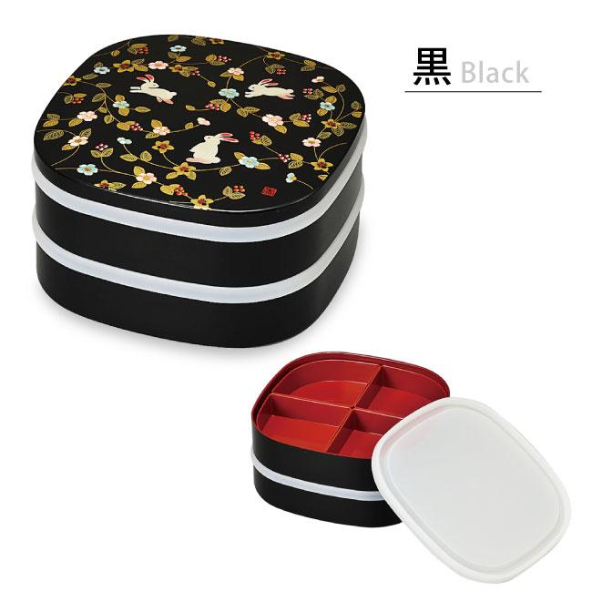 アンティーク】重箱 4段2蓋 木目 漆器 和食器 おせち 伝統工芸 和