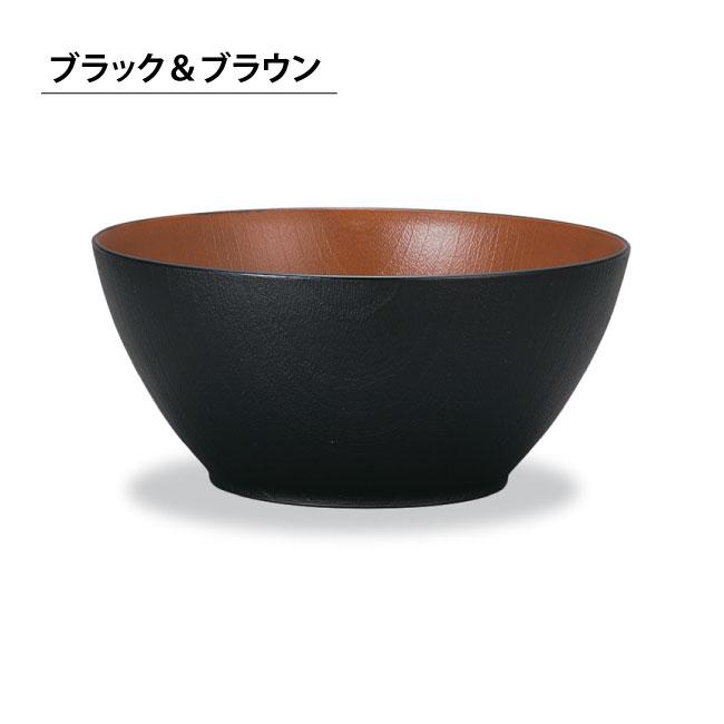 ボール 丼 どんぶり 食器 鉢 おしゃれ 丼鉢 こども サラダ うどん そば 麺類 食洗機対応 スタッキング (ナチュール モノトーン レンジ 欅 杢目 ボウル 大 81671) | ミタニ（食器） | 03