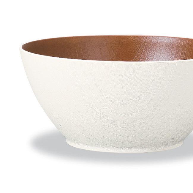 ボール 丼 どんぶり 食器 鉢 おしゃれ 丼鉢 こども サラダ うどん そば 麺類 食洗機対応 スタッキング (ナチュール モノトーン レンジ 欅 杢目 ボウル 大 81671) | ミタニ（食器） | 04