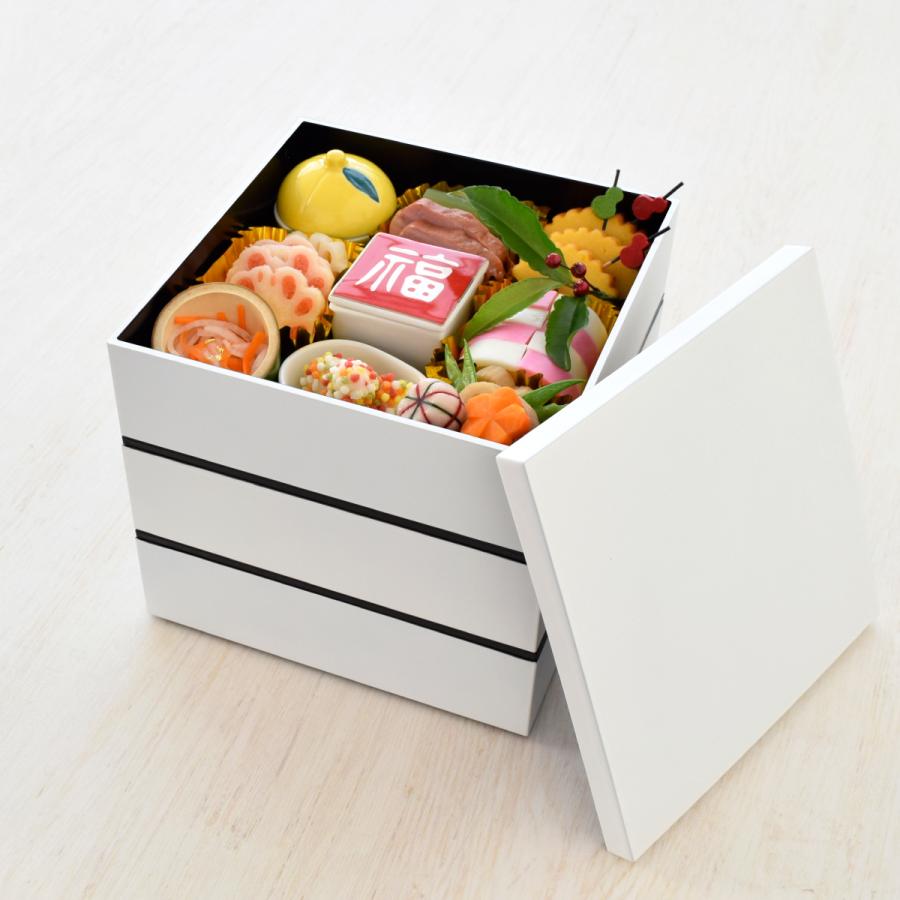 ベルト付き 4人用 5人用 6寸 18cm おしゃれ おせち 運動会 仕切り