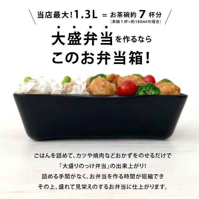 小森樹脂 ドーム 1段 弁当箱 保冷 箸 ランチボックス 男子 大容量 1L