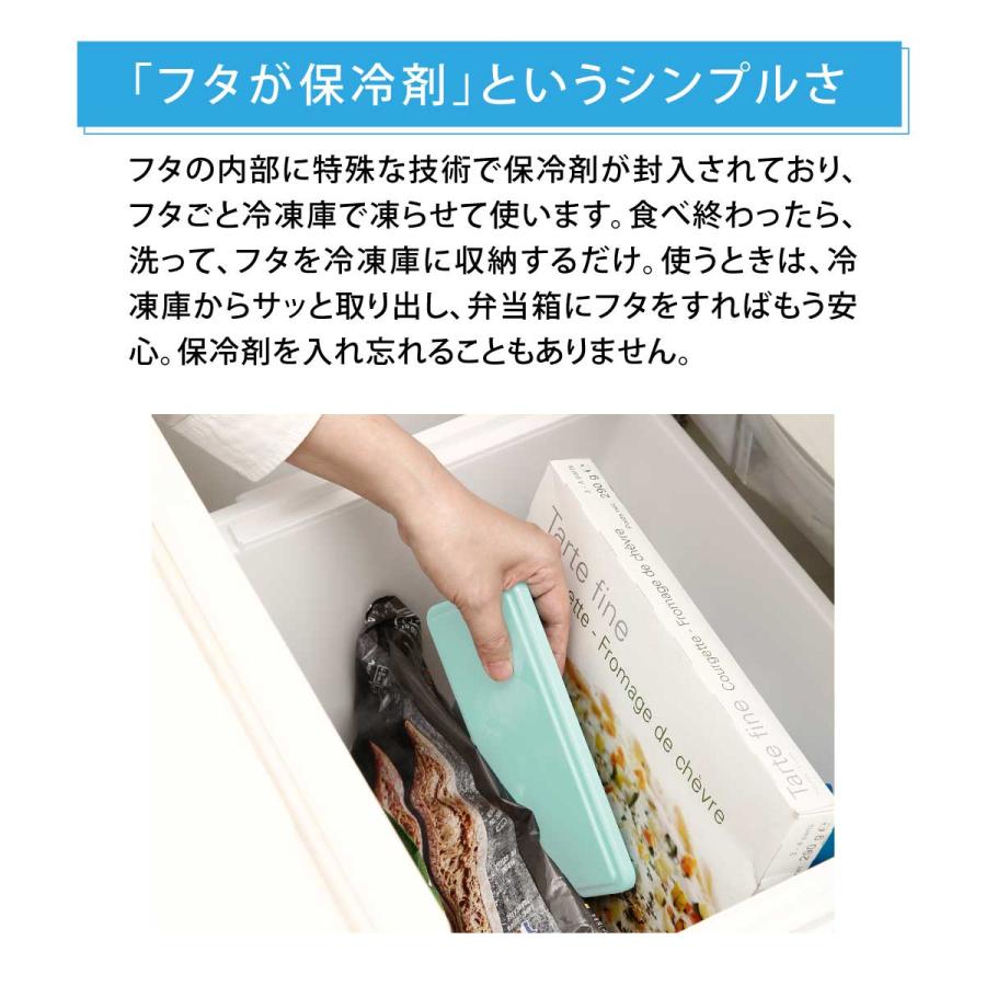 GEL-COOま お弁当箱 保冷剤一体型 GEL-COOL 大人 女子 ランチバッグ