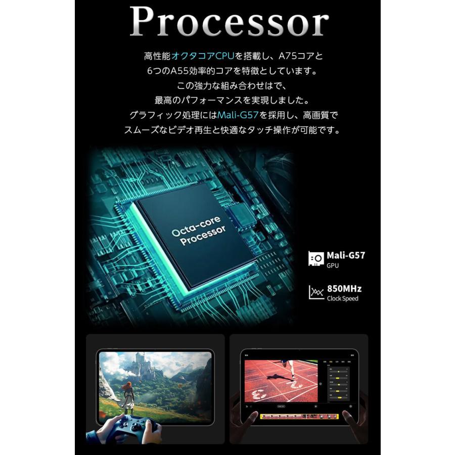 今だけケース付【BIGサイズ】13インチ 256GB 大容量 SIMフリー Android16 タブレット 13.4インチ 10000mAh 顔認証 本体 タブレットpc Teclast (10インチ以上)の画像