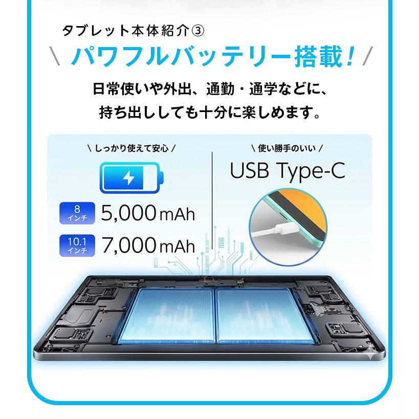 TECLAST 選べる☆ タブレット 軽量 8インチ 10インチ オールインワン