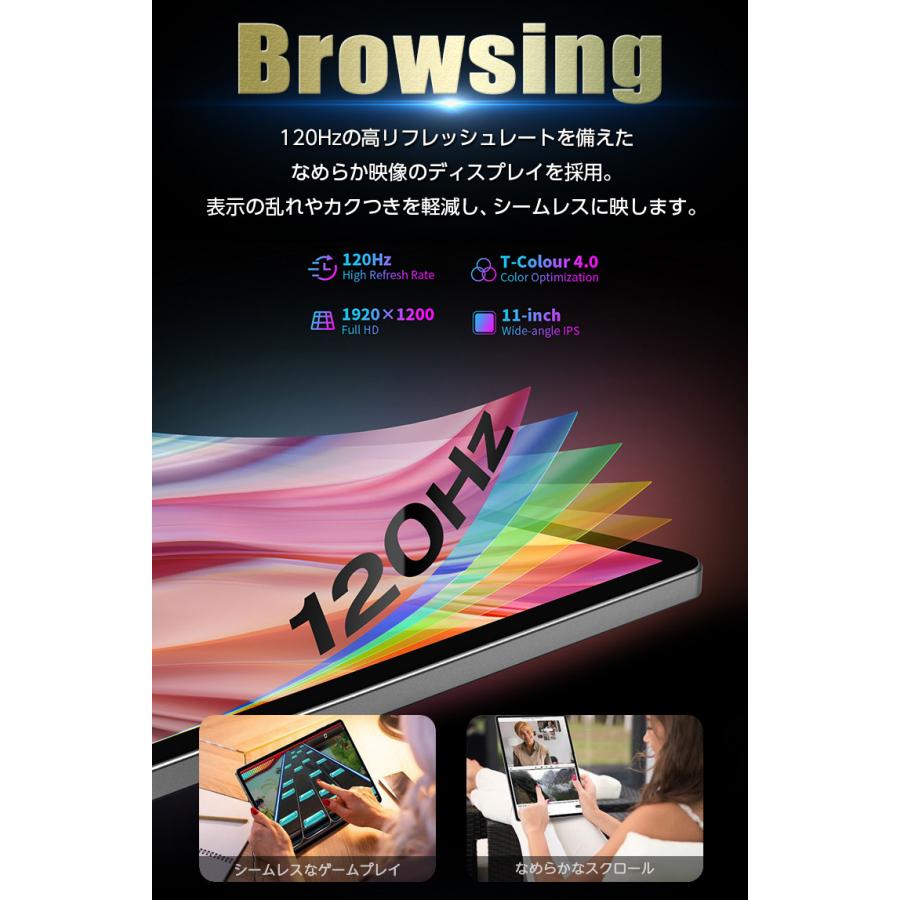 TECLAST 【3000円OFFクーポン】ケース付☆大画面 11インチ GPS対応