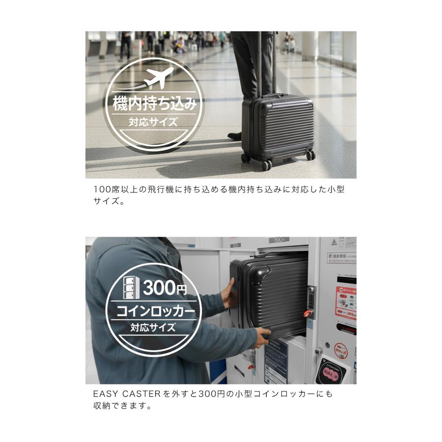 スーツケース キャリーケース ビジネスキャリー 機内持ち込み Sサイズ フロントオープン 横型 静音 出張 研修 PCポケット フロントポケット キャリーバッグ 爆買 | PROEVO | 17