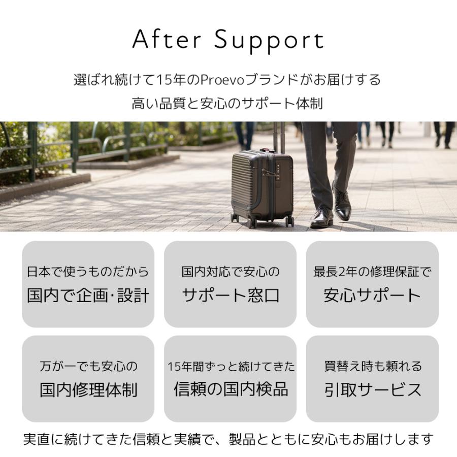 スーツケース キャリーケース ビジネスキャリー 機内持ち込み Sサイズ フロントオープン 横型 静音 出張 研修 PCポケット フロントポケット キャリーバッグ 爆買 | PROEVO | 23