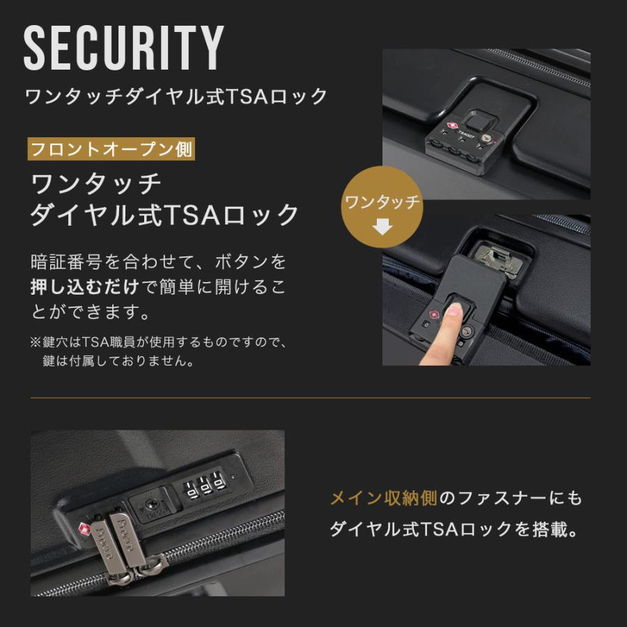 スーツケース キャリーケース 機内持ち込み Sサイズ フロントオープン 静音 出張 研修 PCポケット フロントポケット キャリーバッグ 爆買 | PROEVO | 10