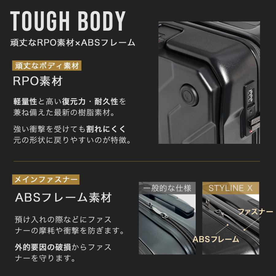 スーツケース キャリーケース 機内持ち込み Sサイズ フロントオープン 静音 出張 研修 PCポケット フロントポケット キャリーバッグ 爆買 | PROEVO | 11