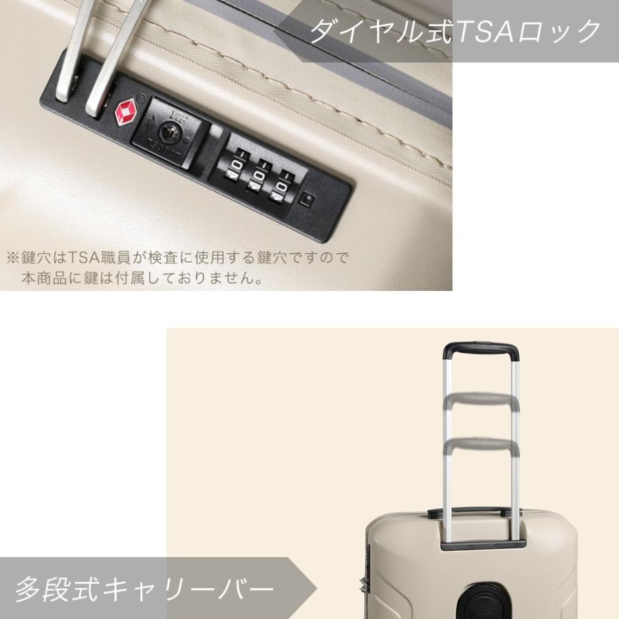 [8,800円~] スーツケース キャリーケース s m l 軽量 超軽量 軽い 機内持ち込み 割れに強い ポリカ 静音 キャスター tsa 止水ファスナー 旅行 国内 海外 爆買 | PROEVO | 17