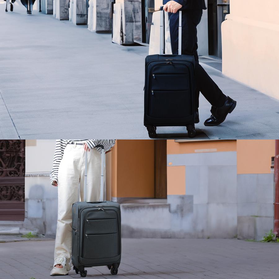 スーツケース キャリーバッグ ソフト s 軽量 小型 機内持ち込み Sサイズ 2泊3日 フロントオープン 超軽量 軽い ソフトケース ソフトキャリー ビジネス 旅行 爆買 | PROEVO | 19