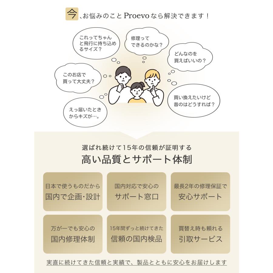 スーツケース キャリーケース 機内持ち込み ソフトキャリー 横型 Sサイズ s フロントオープン 取り外しキャスター ストッパー ビジネス 出張 2泊3日 爆買 | PROEVO | 17