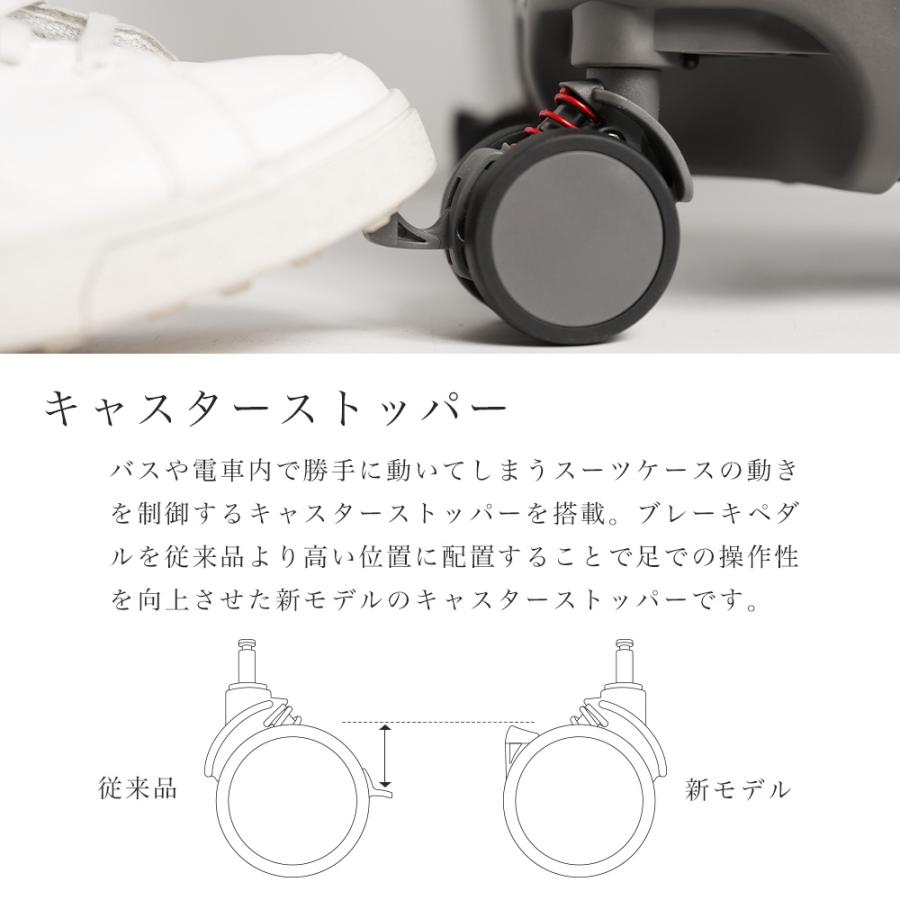 スーツケース ｓ キャリーケース 機内持ち込み Sサイズ 軽量 小型 アルミ ストッパー 着脱 静音キャスター tsa キャリーバッグ おしゃれ 高級感 シルバー | PROEVO | 11