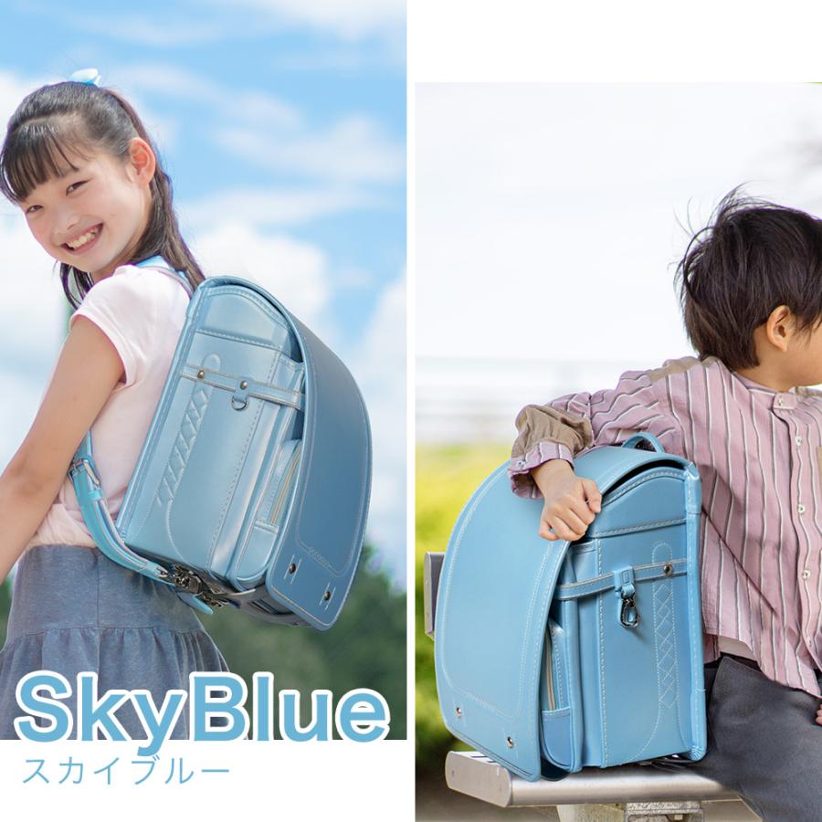 [amant] ランドセル 7年保証 男の子 女の子 シンプル おしゃれ 黒 水色 ブルー キャメル ピンク パープル 紫 軽い レビュープレゼント カバー 透明 爆買 | amant | 10