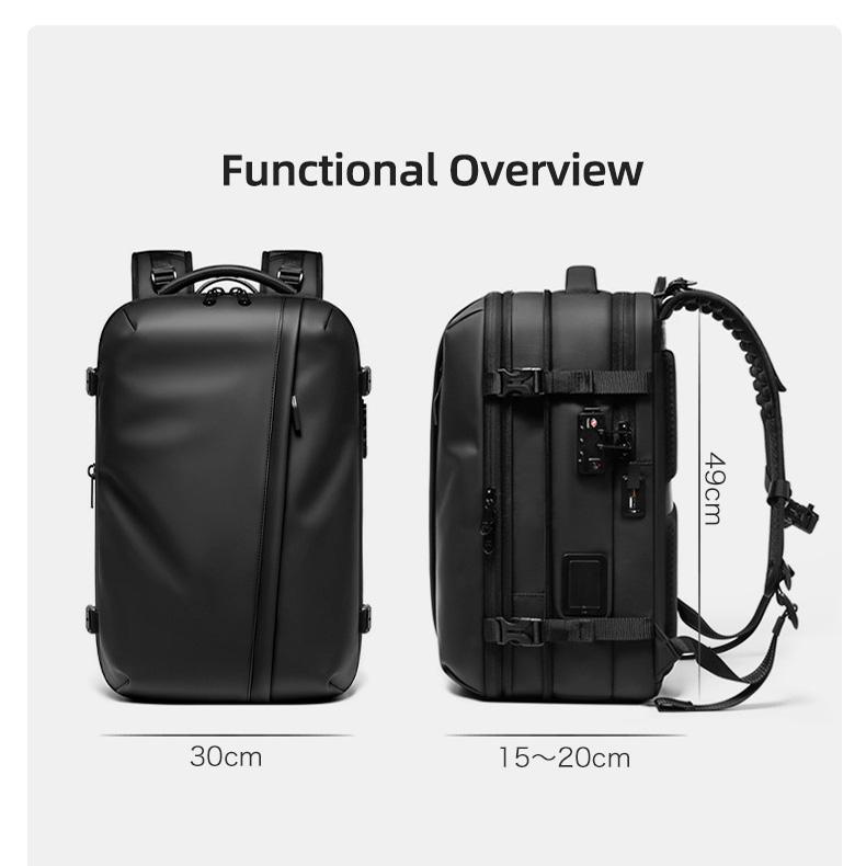 リュック トラベル リュックサック トラベル バック ビジネスリュック 拡張 大容量 メンズ 真空圧縮 スタイリッシュ 防水 ビジネスバック 撥水加工 多機能 |  | 04
