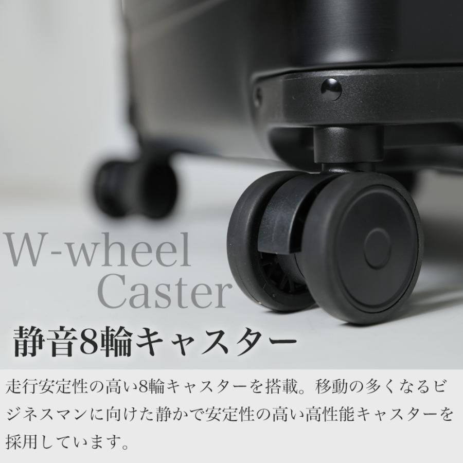 スーツケース キャリーケース アルミ Sサイズ s 横型 静音8輪 アルミ合金 フレーム TSA ビジネス シルバー ブラック ガンメタ 海外 旅行 キャリーバッグ 爆買_3