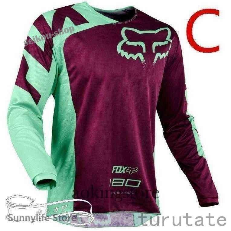 2022オフロードモトクロスジャージTシャツ春夏秋3シーズン吸汗速乾