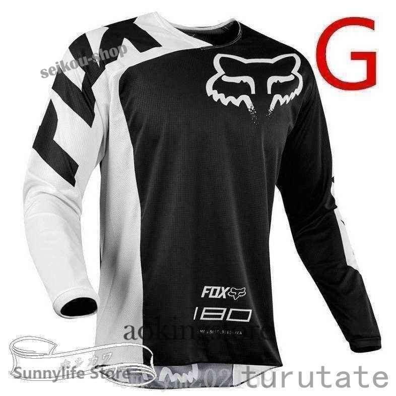 ★ モトクロスジャージ 上下セット 長袖 バイク用 オフロードジャージL 2022オフロードモトクロスジャージTシャツ春夏秋3シーズン吸汗速乾