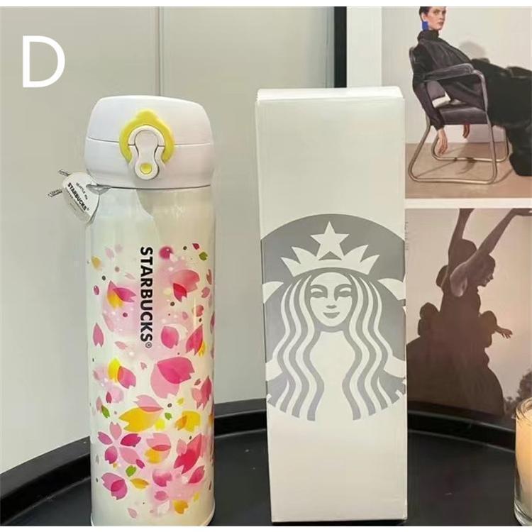 スターバックス starbucks 水筒 魔法瓶 ステンレスボトル 桜 500ml