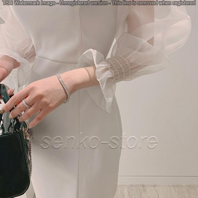 パーティードレス レディース ブラック ホワイト シースルー タイト ワンピ ワンピース 結婚式 パーティ 成人式 お呼ばれ 花嫁 二次会 フォーマル |  | 10