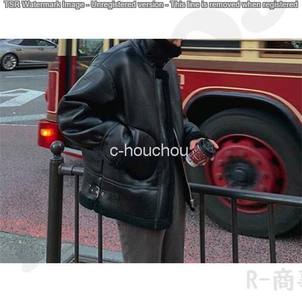 ムートンコート ボアジャケット メンズ 毛皮コート フード付き 防風