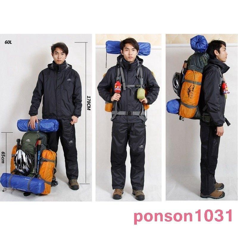 リュックサック登山リュックアウトドアスポーツバックパック防水アウトドア旅行ハイキングトレッキングキャンプ50L/60L登山用_18