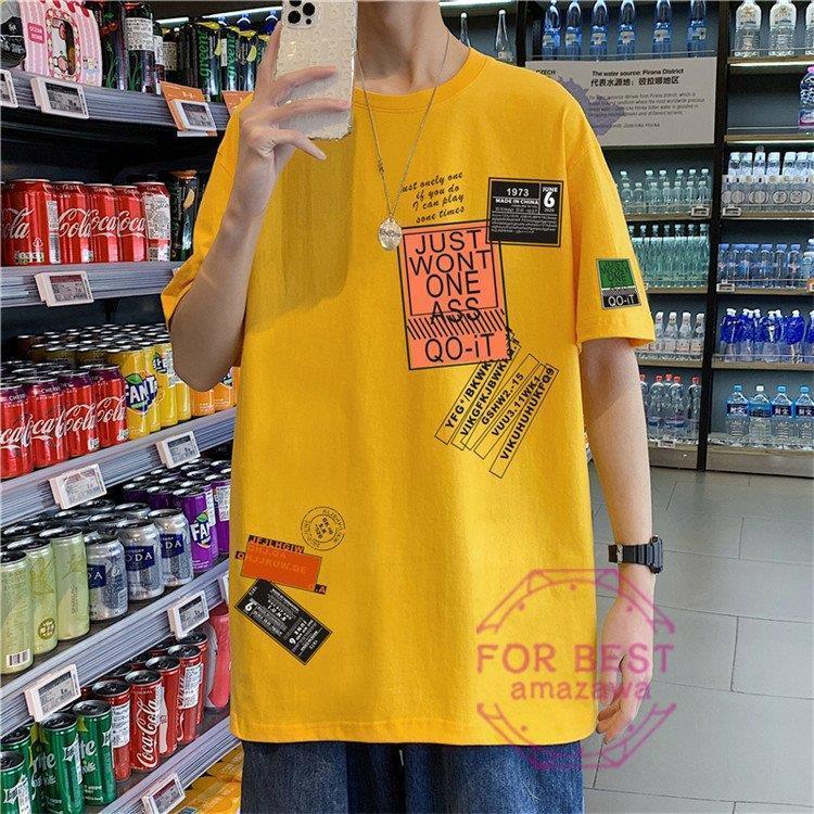 Tシャツ メンズ 半袖Tシャツ 綿100％ ロゴT カットソー アメカジ 英文字 大きいサイズ おもしろ 秋 夏｜tabibito-st｜13