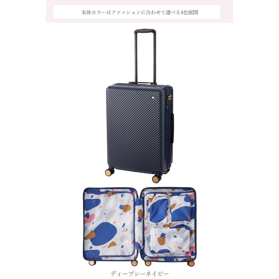 ブレーキキャスター付き　HaNT スーツケース 送料無料 正規品 スーツケース 2-3泊の旅に エース ACE HaNT