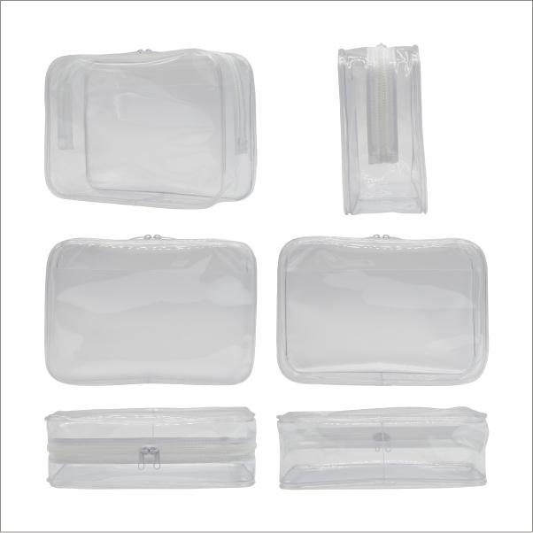 CONCISE（コンサイス） 水に強い PVC クリアポーチ 23x16x7cm CP04