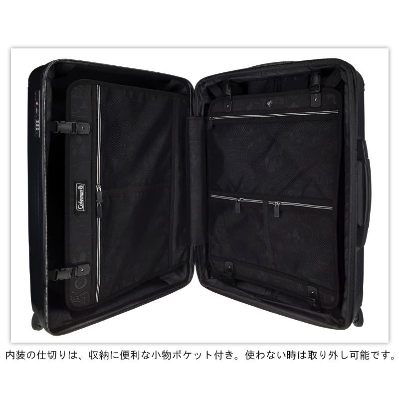 Coleman（コールマン） 送料無料 正規品 スーツケース ジッパキャリー