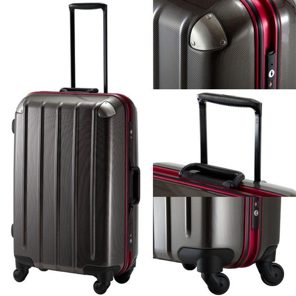 スーツケース プラスワン PLUSONE 63L キャリーケース 3-5泊用 4輪 TSAロック アドヴァンス スウィフト 5510-64