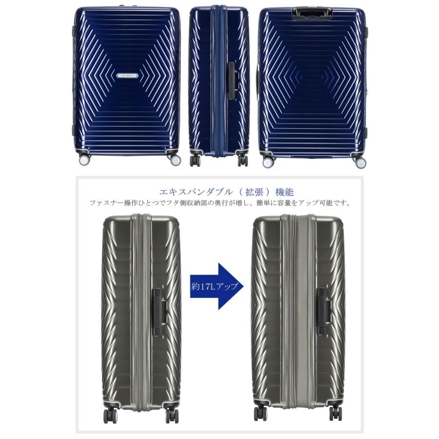 【美品】Samsonite サムソナイト ストライド キャリーケース 108L Samsonite（サムソナイト） スーツケース キャリーケース 正規品 SALE