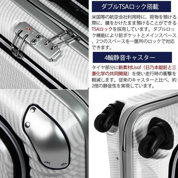 スーツケース キャリーケース 機内持ち込み 正規品 ティーアンドエス T＆S 32L 1泊 2泊用 レジェンドウォーカー 6206-44 メンズ レディース キャリーバッグ_2