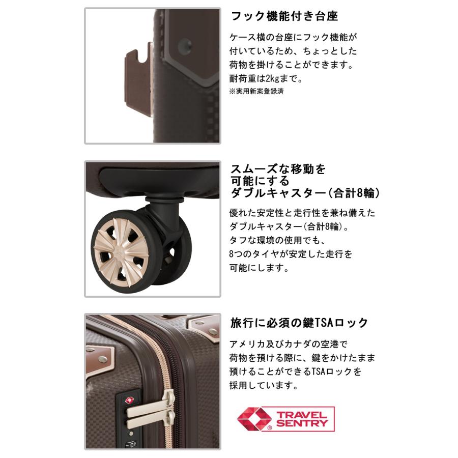 ティーアンドエス 送料無料 正規品 スーツケース 機内持ち込み T&S