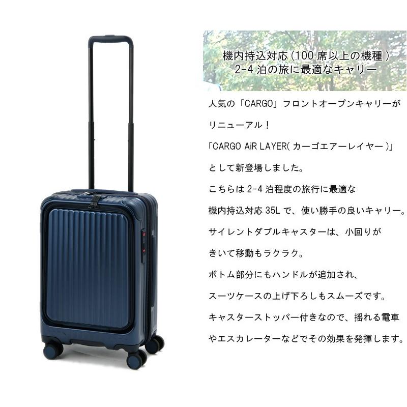 TORIO 送料無料 正規品 スーツケース 機内持ち込み カーゴ CARGO